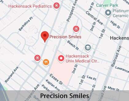 Map image for Soft-Tissue Laser Dentistry in Hackensack, NJ